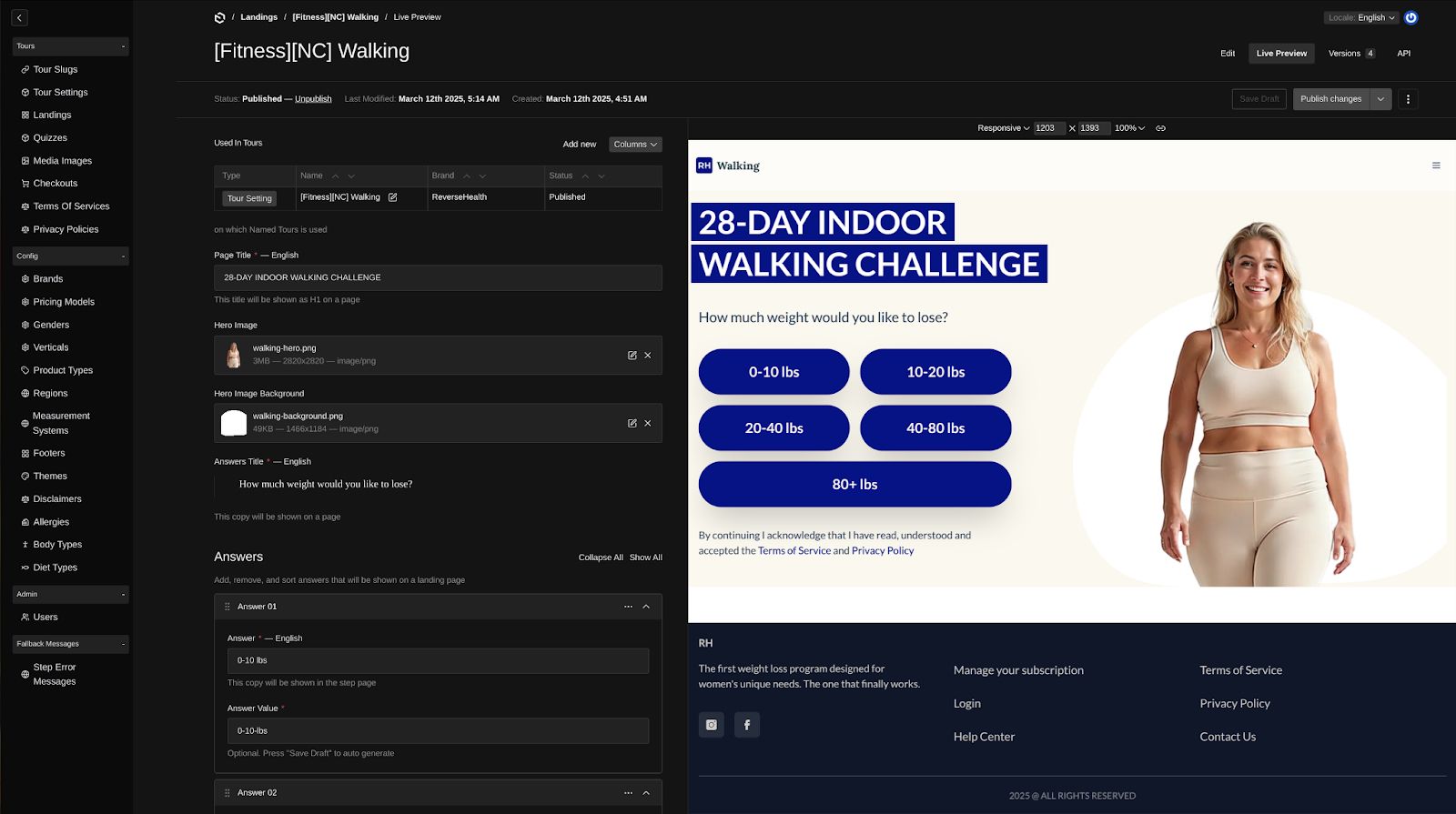 Advanced CMS Navigation & Roles